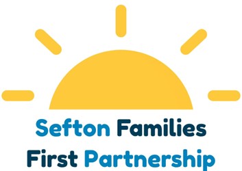 A sun with the word's Family First Partnership