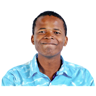 A Black man smiling