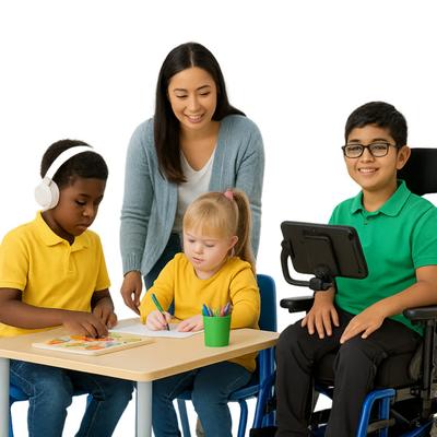children with special educational needs in a supportive enviornment