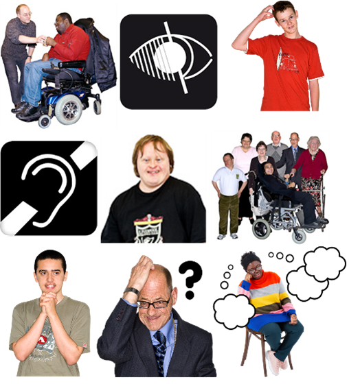 Different types of disabilities